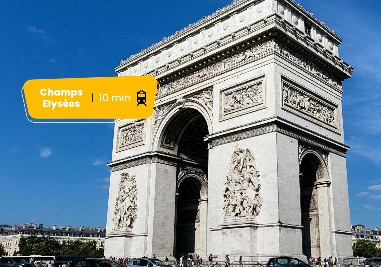222 Suite Allenby - Superbe Appartement A Paris Eksteriør bilde